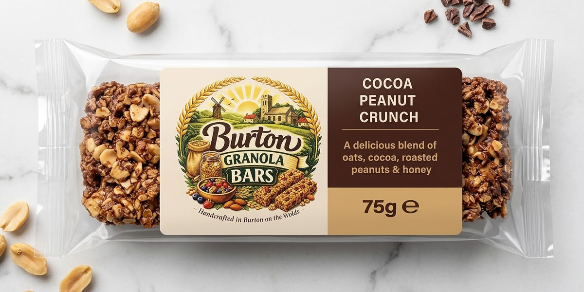 Cocoa Peanut Crunch - Granola Bar 75g