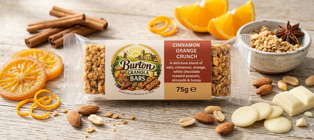 Cinnamon Orange Crunch - Granola Bar 75g