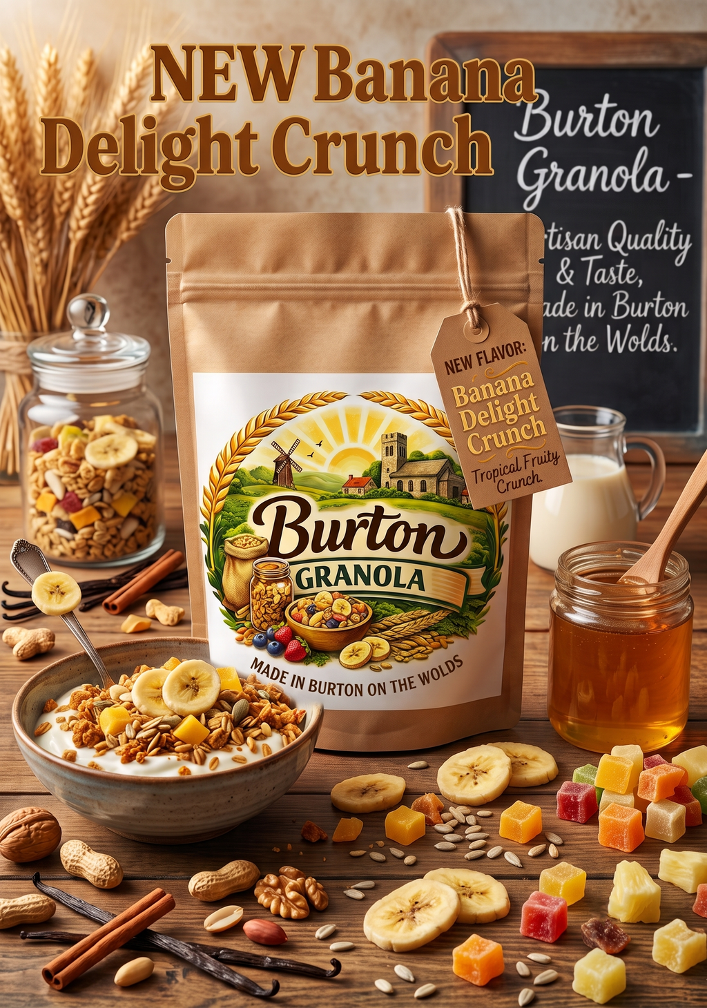 Banana Delight Crunch - 350g