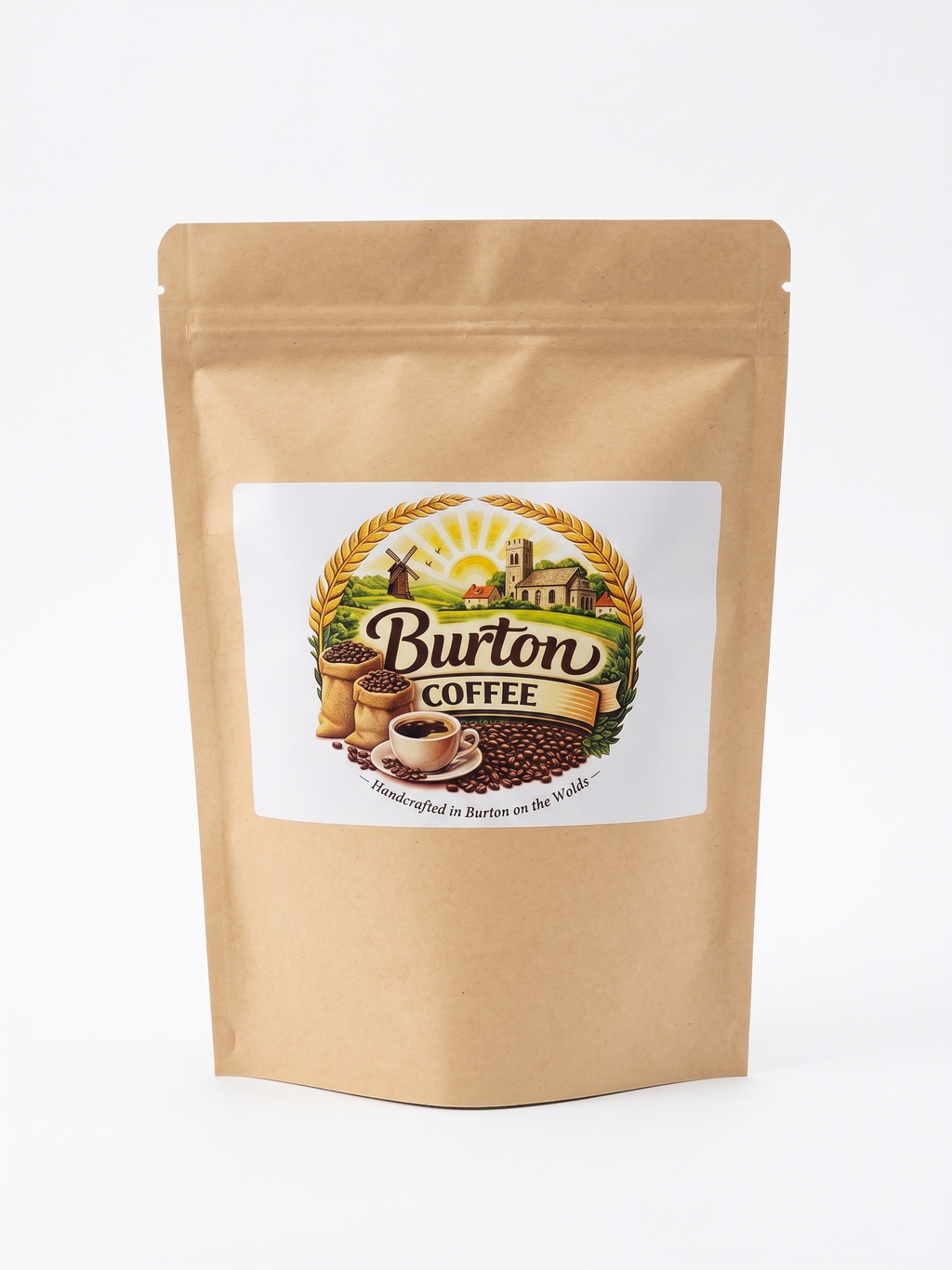 Burton Coffee - Colombian Supremo Single Origin Coffee Beans (250g)