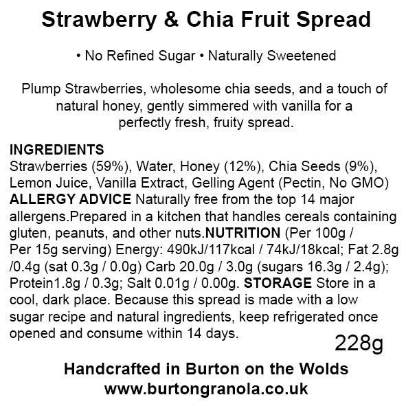 Strawberry Chia Jam