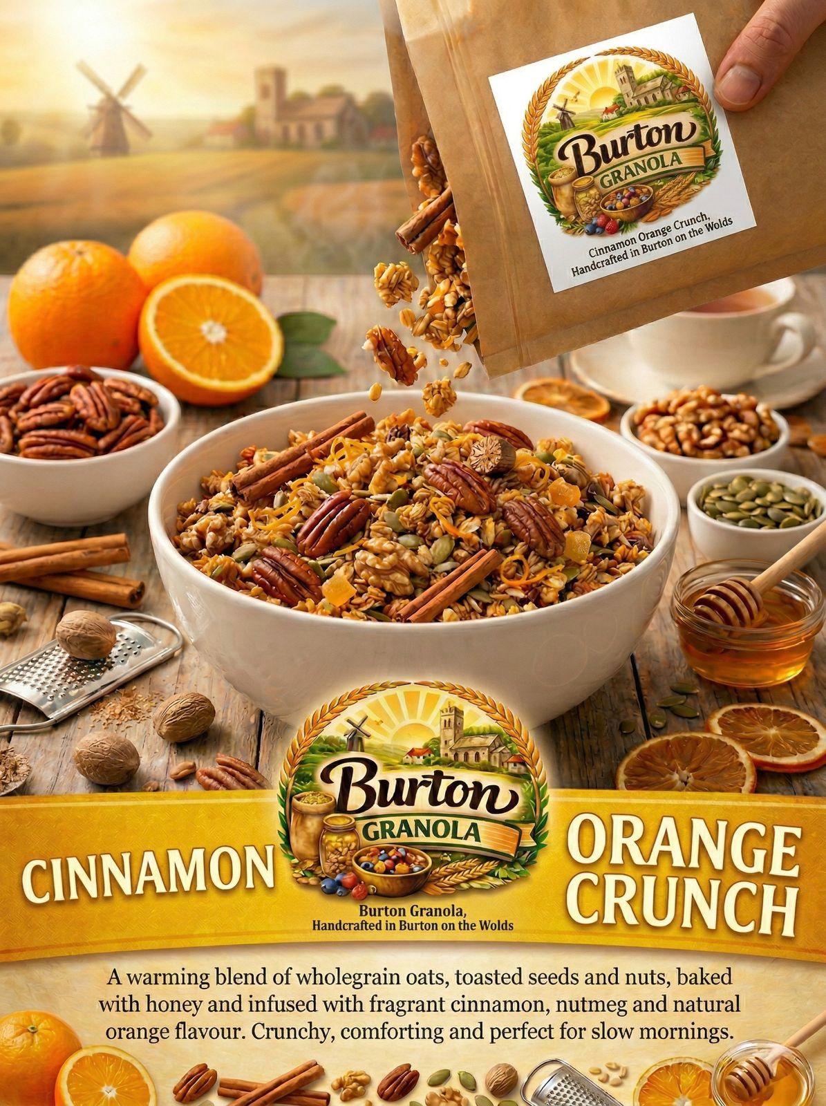 Cinnamon Orange Crunch - 350g