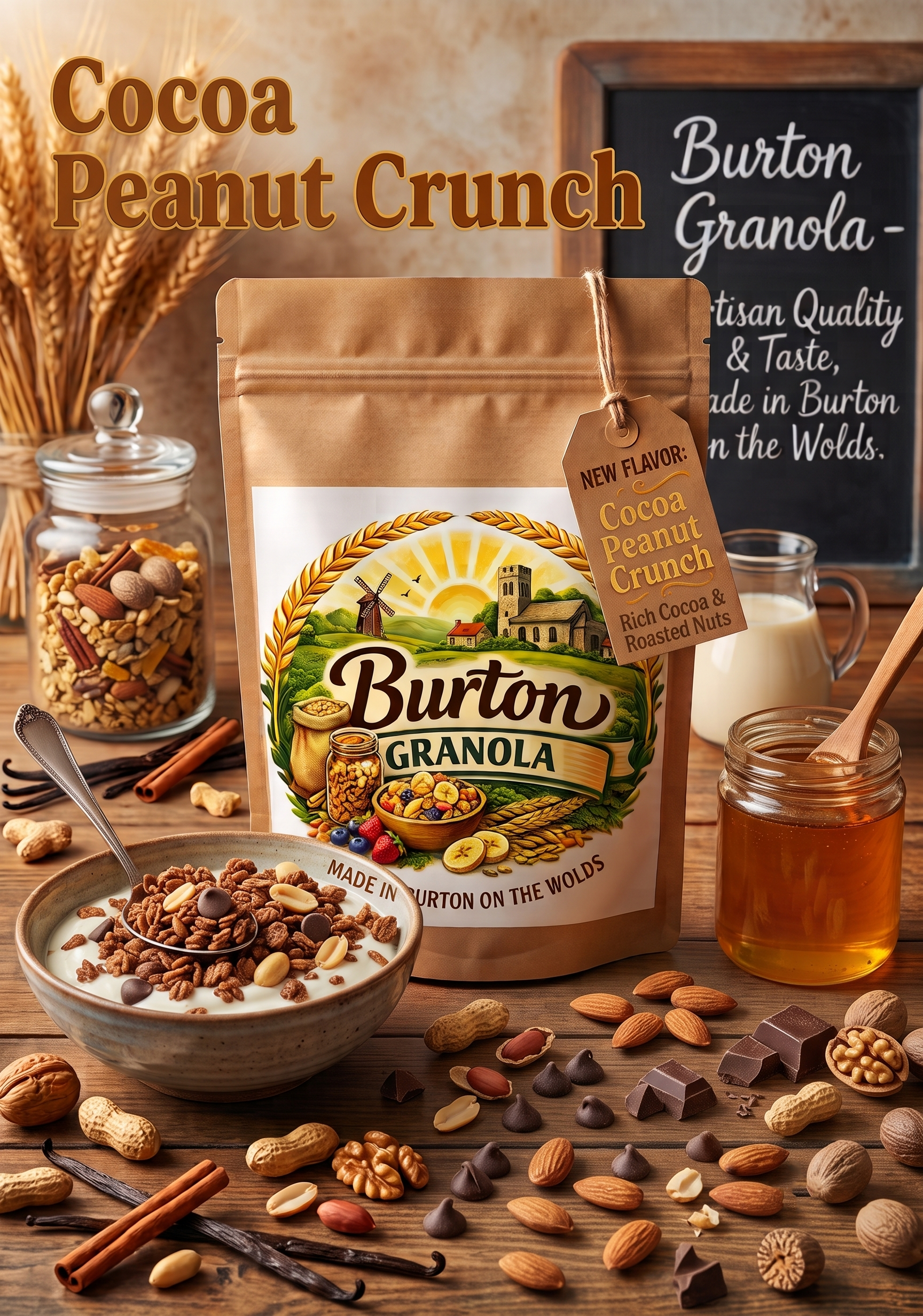 Cocoa Peanut Crunch - 350g