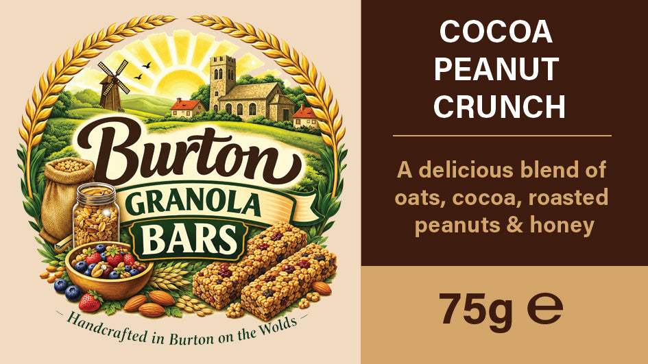 Cocoa Peanut Crunch - Granola Bar 75g