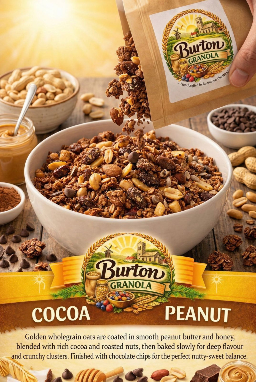 Cocoa Peanut Crunch - 350g