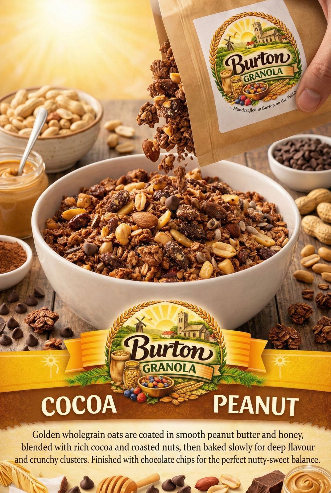 Cocoa Peanut Crunch - 350g