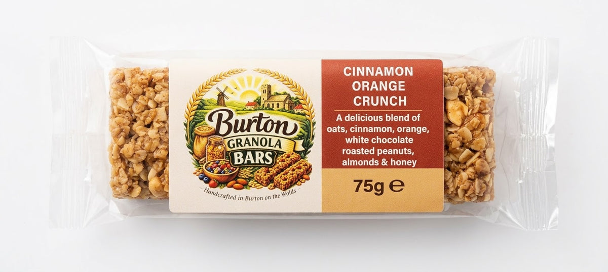 Cinnamon Orange Crunch - Granola Bar 75g