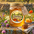 Premium Raw Acacia Honey (340g) | The Clear Gold